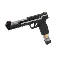 G&G Airsoft Piranha SL Gas Blowback Pistol - Silver