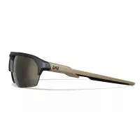 Wiley X WX JAKL Captivate Tungsten Mirror Lens / Matte Black/Tan Frame