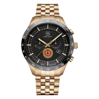 Glock Precision Coyote Steel Case / Coyote Link Strap Watch GW-35-2-22