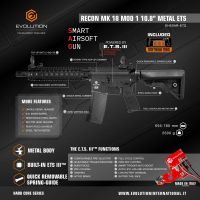 Evolution Recon MK18 Mod 1 10.8" ETS - Black