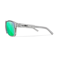 TREK Captivate Green Polarised Mirror Lens / Gloss Crystal Grey