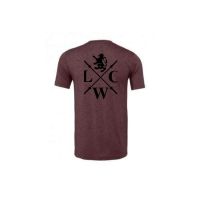 Land Warrior Core (LWC) Training T-Shirt - Heather Maroon