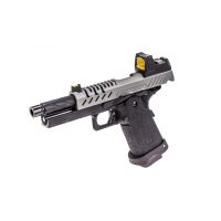 Vorsk HI-CAPA 4.3 GBB Pistol - Black/Grey with BDS