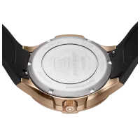 Glock Precision Coyote Steel Case / Black Silicone Strap Watch GW-15-7-22