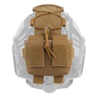 Nuprol Hook & Loop Helmet Pouch - Tan