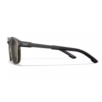 Wiley X WX BRAVO CAPTIVATE Tungsten Mirror Lens, Gloss Crystal Tan / Matte Black Frame