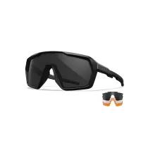 Wiley X CITADEL Clear/Grey/Light Rust Lens, Matte Black Frame