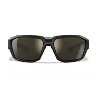 Wiley X ALPINE Captivate Polarised Tungsten Mirror Lens / Matte Black/Tan Frame