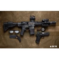 BCM® Stock - Mod 3 - With Stock Risers - Black