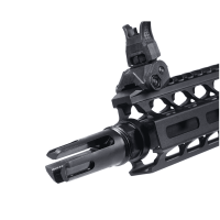 PTS Syndicate Airsoft Griffin Taper Mount Stealth Flash Suppressor - CCW