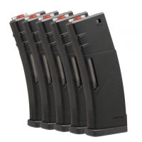 Krytac 5 pack 30/120round M4 Mid-Cap Magazine