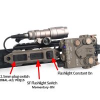 WADSN Tactical Augmented Dual Fnctn Switch with Lock for Surefire/2.5mm - Dark Earth