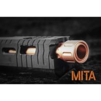 M.I.T. Airsoft G19 L Style Slide Set - Gold Outer Barrel