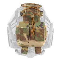 Nuprol Hook & Loop Helmet Pouch - Camouflage