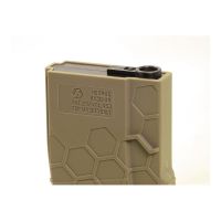 Dytac Hexmag 120 Round Airsoft Mid Cap Magazine Flat Dark Earth