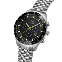 Glock Precision Silver Steel Case / Silver Link Strap Watch GW-35-1-22