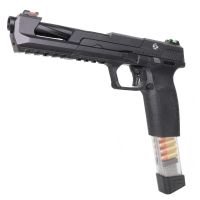 G&G Airsoft Piranha SL Gas Blowback Pistol - Black