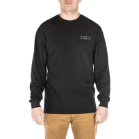 5.11 Tactical Thin Blue Line Long Sleeved Tee - Black