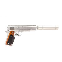 Vorsk Agency VX-9 GBB Pistol - Chrome/Chrome