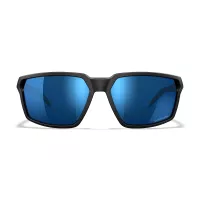 Wiley X SIERRA - Captivate Polarised Blue Mirror / Black Frame