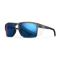 WX FOUNDER Captivate Polarised Blue Mirror / Gloss Crystal Grey Frame