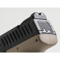 CZ P10-C CO2 Blowback Pistol - Dualtone - Black/FDE