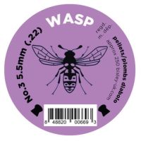 Wasp No3 Purple .22 (5.5mm) Airgun Pellets Tin of 250