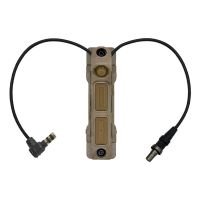 SomoGear SomoBoat Vis-Override Tactical Pressure Switch - Somogear NGAL/LA23 illuminator - Flat Dark Earth