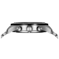Glock Precision Silver Steel Case / Silver Link Strap Watch GW-35-1-22