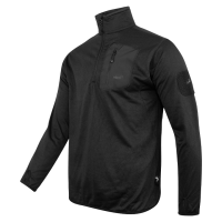 Technical Mid Layer Fleece Top - Black