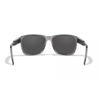Wiley X TREK Captivate Polarised Blue Mirror Lens / Gloss Crystal Dark Grey Frame