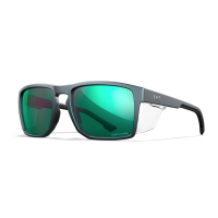 WX FOUNDER Captivate Polarised Green Mirror Lens / Matte Graphite Frame