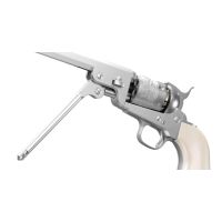 Tokyo Marui M1851 Navy Airsoft Spring Revolver - Silver