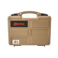 Nuprol Small Hard Case with Pick and Pluck Foam - Tan