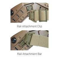 Wiley X Nerve RAS - ARC Rail Attachment Tan