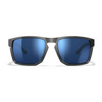 WX FOUNDER Captivate Polarised Blue Mirror / Gloss Crystal Grey Frame