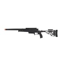 Silverback Airsoft Tac-41L Bolt Action Rifle, Lite Chassis & Recon Stock - Black