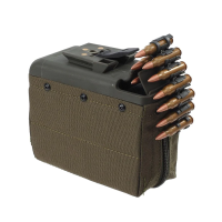 LMG Box Magazine 1500 rounds - Olive Drab