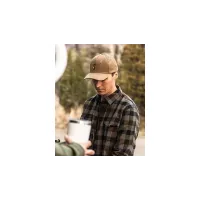 Vortex Optics Royal Tine Waxed Snap Back Cap- Elk