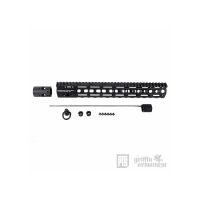 PTS Syndicate Airsoft Griffin Low Pro Rigid M-LOK Rail 13.5" - Black