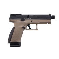 CZ P10-C CO2 Blowback Pistol - Threaded Barrel - Dualtone - Black/FDE