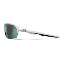 Wiley X WX JAKL Captivate Polarised Green Mirror Lens / Polished White Frame