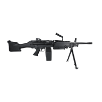 A&K Cybergun M249 Mk2 AEG Support Gun - Black