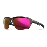 Wiley X WX JAKL Captivate Red Mirror Lens / Gloss Crystal Grey Frame