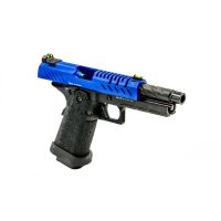 Vorsk Hi-Capa 4.3 Blue/Black Two Tone Gas Blowback Pistol