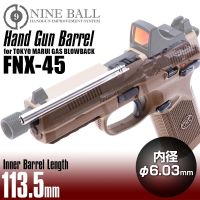 Laylax Nine Ball Inner Barrel (6.03mm) - TM FNX-45 113.5mm