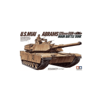 Tamiya 35158 US Army M1A1 Abrms with Mine Plough Model Kit
