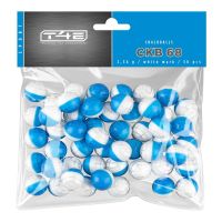 Umarex T4E CB68 .68 Cal CKB Chalk Ball Ammunition 50pce - White