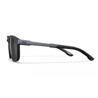 Wiley X BRAVO CAPTIVATE Black Mirror lens, Matte Black / Graphite Grey frame