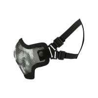 Viper Tactical Mesh Lower Face Protection Mask - Black Skull